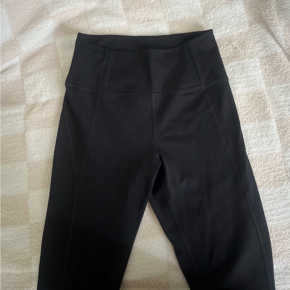 Girlfriend collective black leggings size MEDIUM brand new never worn
